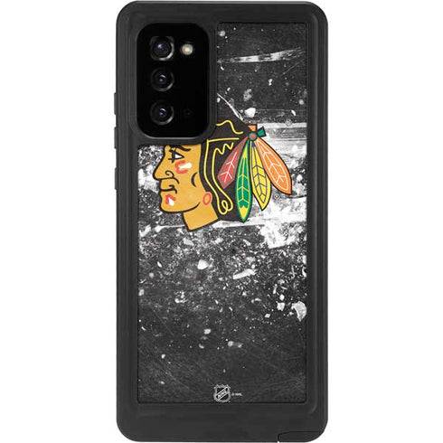 NHL Chicago Blackhawks Frozen Galaxy Note20 5G Waterproof Case