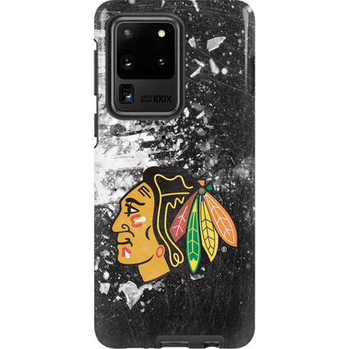 NHL Chicago Blackhawks Frozen Galaxy S20 Ultra 5G Pro Case