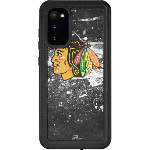 NHL Chicago Blackhawks Frozen Galaxy S20 Waterproof Case