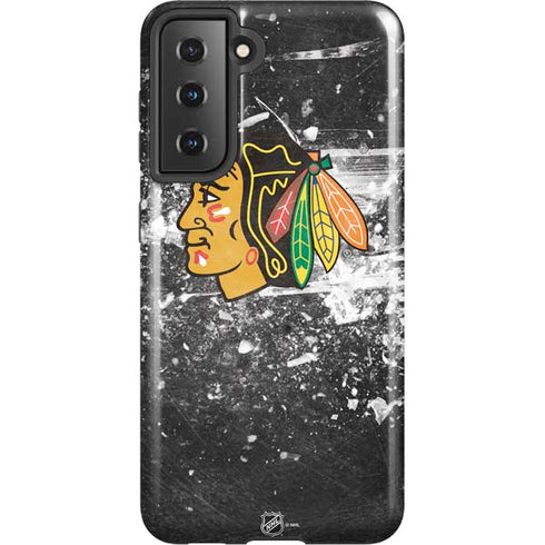 NHL Chicago Blackhawks Frozen Galaxy S21 5G Pro Case