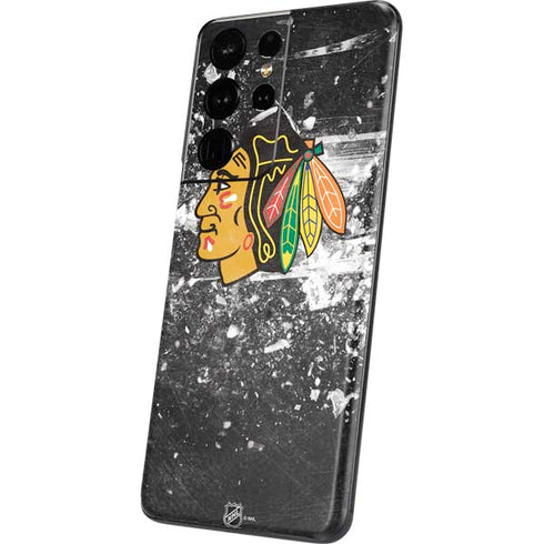 NHL Chicago Blackhawks Frozen Galaxy S21 Ultra 5G Skin