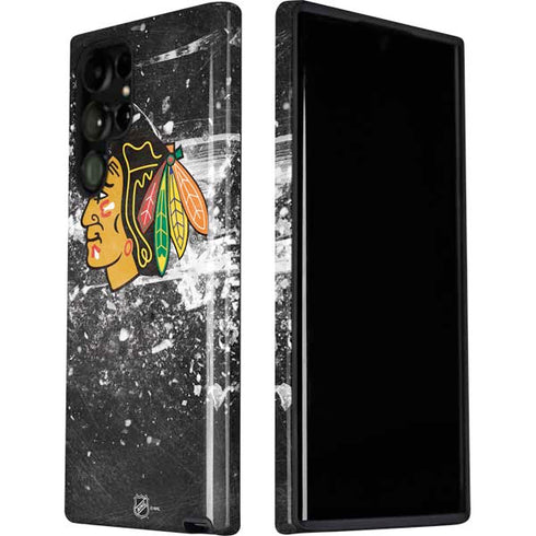 NHL Chicago Blackhawks Frozen Galaxy S22 Ultra Pro Case