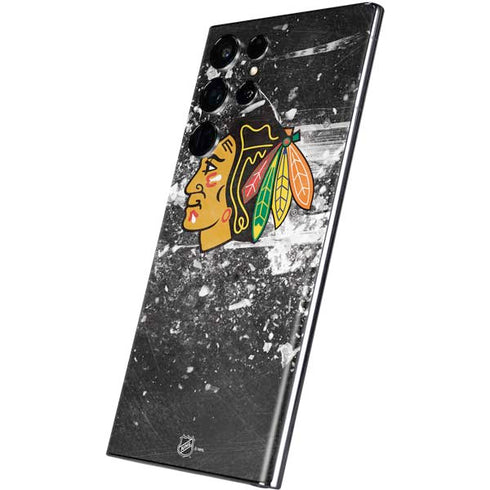 NHL Chicago Blackhawks Frozen Galaxy S22 Ultra Skin