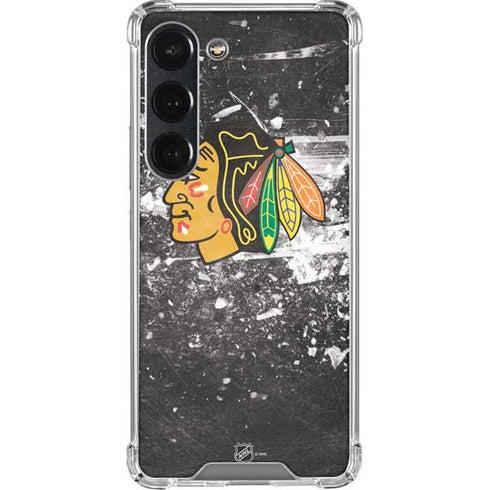 NHL Chicago Blackhawks Frozen Galaxy S23 Clear Case