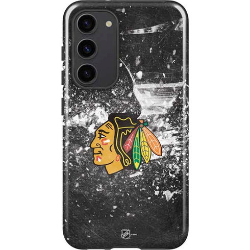 NHL Chicago Blackhawks Frozen Galaxy S23 Plus Pro Case