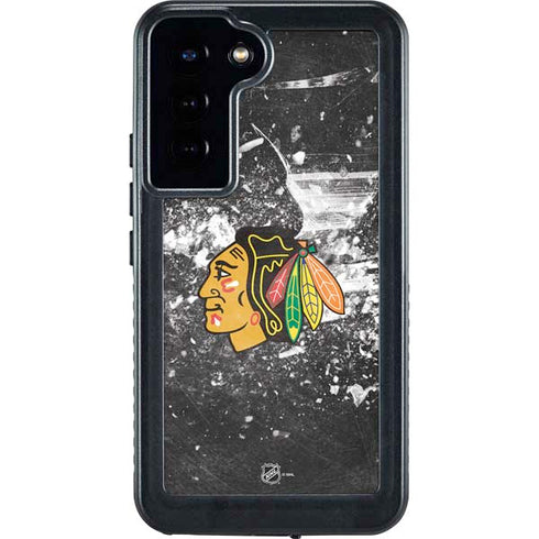 NHL Chicago Blackhawks Frozen Galaxy S23 Plus Waterproof Case