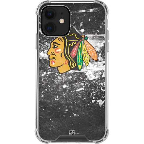 NHL Chicago Blackhawks Frozen iPhone 12 Clear Case
