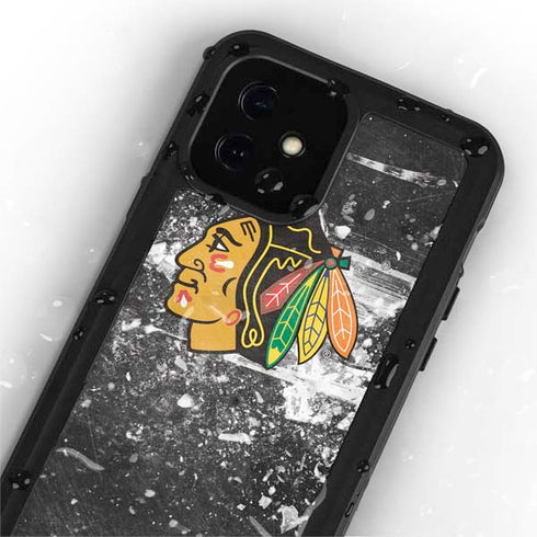 NHL Chicago Blackhawks Frozen iPhone 12 Mini Waterproof Case