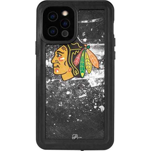 NHL Chicago Blackhawks Frozen iPhone 12 Pro Waterproof Case