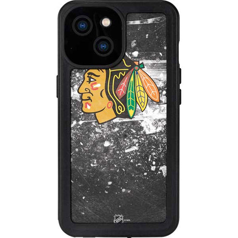 NHL Chicago Blackhawks Frozen iPhone 13 Mini Waterproof Case