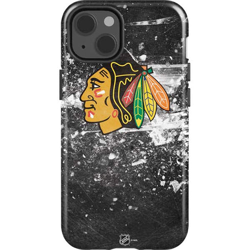 NHL Chicago Blackhawks Frozen iPhone 15 Impact Case
