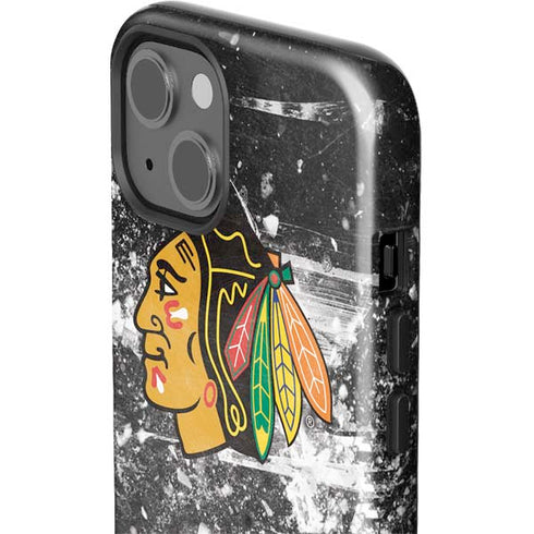 NHL Chicago Blackhawks Frozen iPhone 15 Impact Case