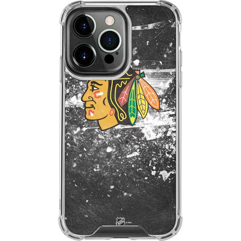 NHL Chicago Blackhawks Frozen iPhone 14 Pro Clear Case