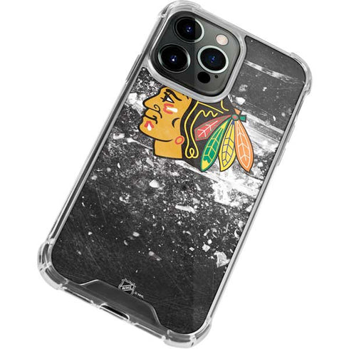 NHL Chicago Blackhawks Frozen iPhone 14 Pro Clear Case