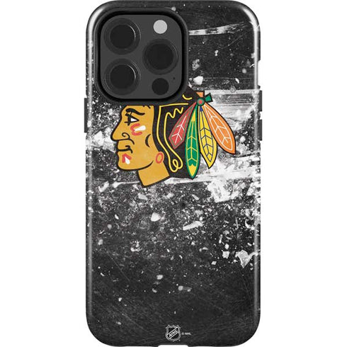 NHL Chicago Blackhawks Frozen iPhone 15 Pro Impact Case