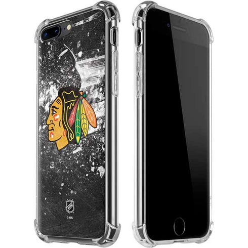 NHL Chicago Blackhawks Frozen iPhone 7/8 Plus Clear Case