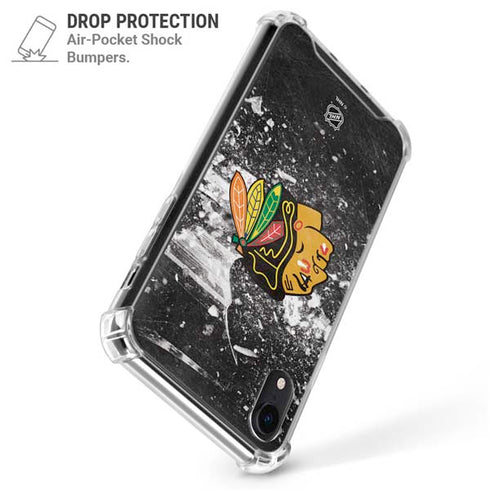 NHL Chicago Blackhawks Frozen iPhone XR Clear Case