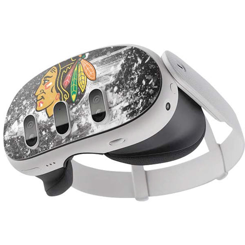 NHL Chicago Blackhawks Frozen Meta Quest 3 Skin
