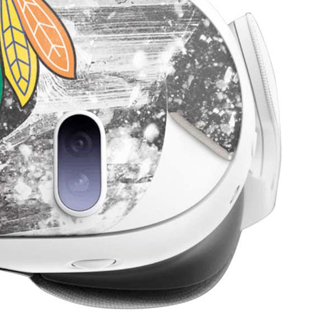 NHL Chicago Blackhawks Frozen Meta Quest 3 Skin