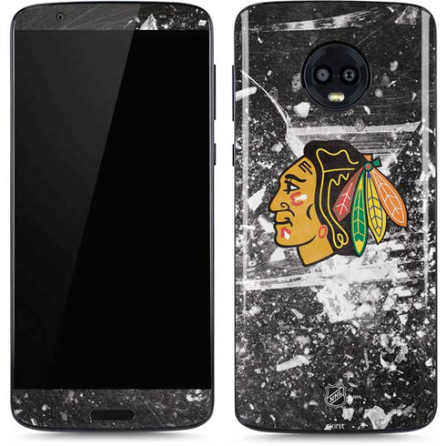 NHL Chicago Blackhawks Frozen Moto G6 Skin