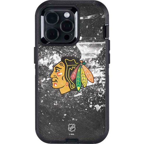 NHL Chicago Blackhawks Frozen Otterbox Defender iPhone Skin