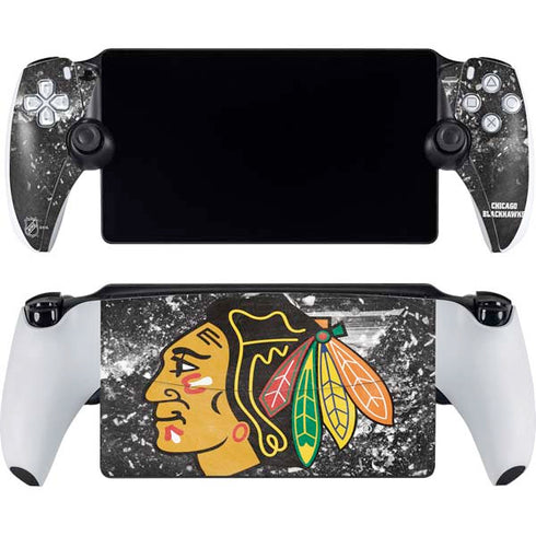 NHL Chicago Blackhawks Frozen PlayStation Portal Remote Player Skin