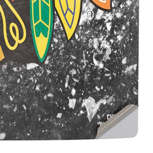 NHL Chicago Blackhawks Frozen PS5 Console Skin