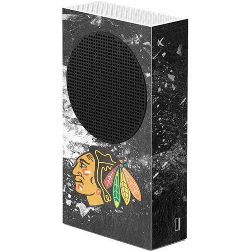 NHL Chicago Blackhawks Frozen Xbox Series S Console Skin