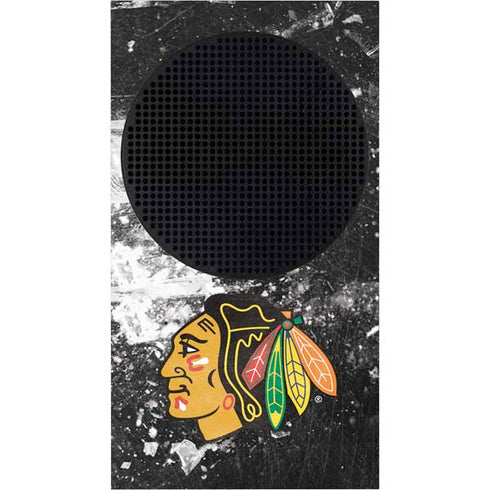 NHL Chicago Blackhawks Frozen Xbox Series S Console Skin