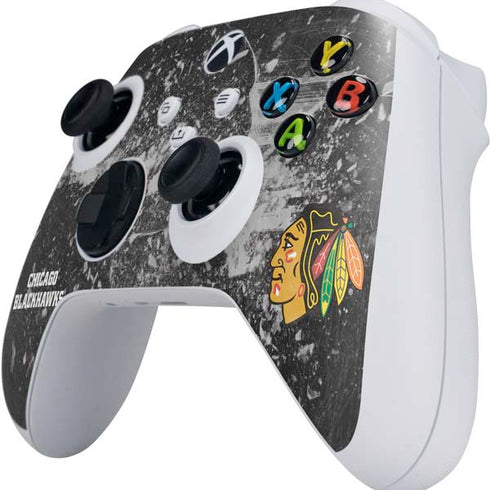 NHL Chicago Blackhawks Frozen Xbox Series S Controller Skin