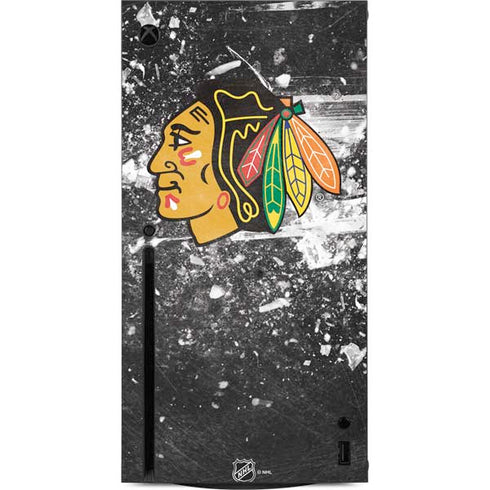 NHL Chicago Blackhawks Frozen Xbox Series X Console Skin