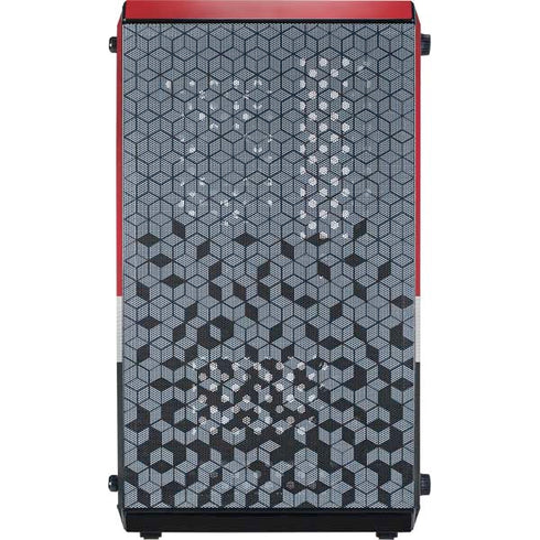 NHL Chicago Blackhawks Jersey Cooler Master MasterBox Q300L Mini Tower Skin