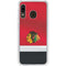 NHL Chicago Blackhawks Jersey Galaxy A20 Clear Case