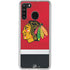 NHL Chicago Blackhawks Jersey Galaxy A21 Clear Case