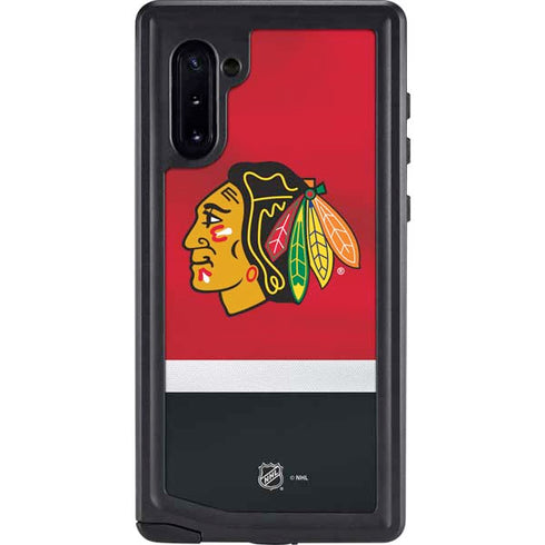NHL Chicago Blackhawks Jersey Galaxy Note 10 Waterproof Case