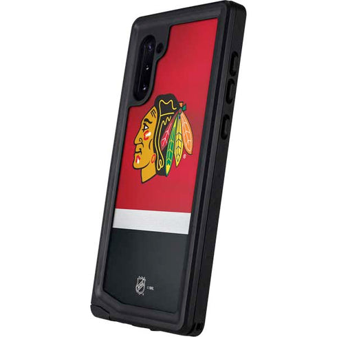 NHL Chicago Blackhawks Jersey Galaxy Note 10 Waterproof Case