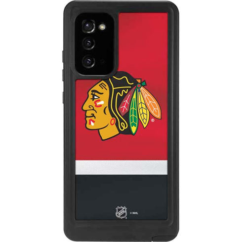NHL Chicago Blackhawks Jersey Galaxy Note20 5G Waterproof Case