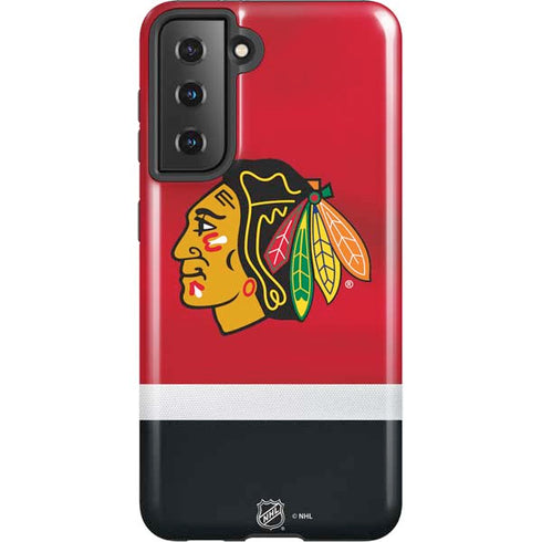 NHL Chicago Blackhawks Jersey Galaxy S21 5G Pro Case
