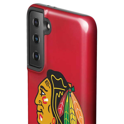 NHL Chicago Blackhawks Jersey Galaxy S21 Plus 5G Pro Case