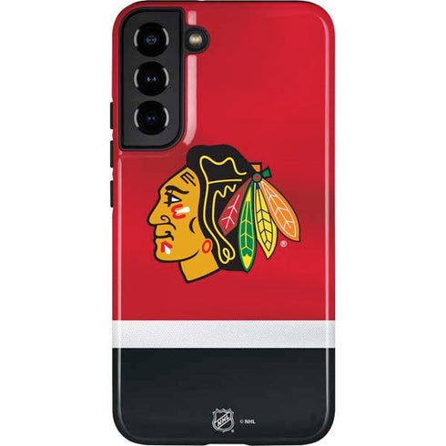 NHL Chicago Blackhawks Jersey Galaxy S22 Plus Pro Case