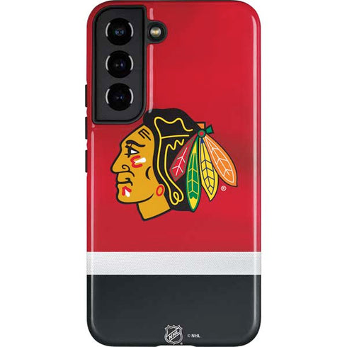 NHL Chicago Blackhawks Jersey Galaxy S22 Pro Case