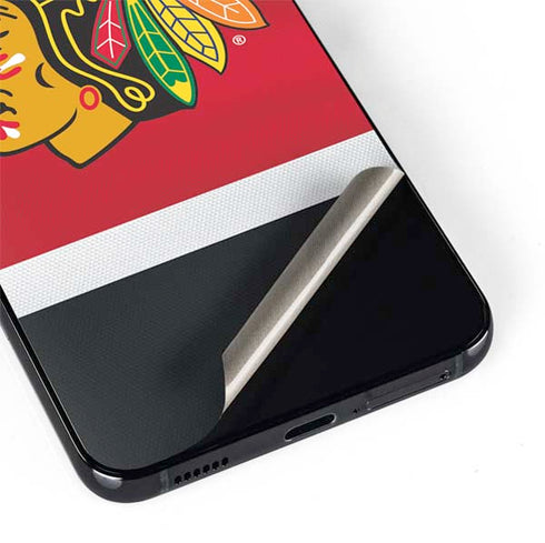 NHL Chicago Blackhawks Jersey Galaxy S22 Skin