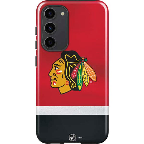 NHL Chicago Blackhawks Jersey Galaxy S23 Plus Pro Case