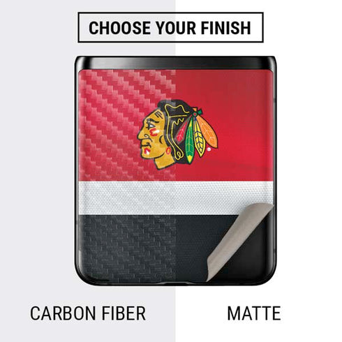 NHL Chicago Blackhawks Jersey Galaxy Z Flip Skin