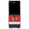 NHL Chicago Blackhawks Jersey Galaxy Z Flip5 5G Clear Case