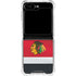 NHL Chicago Blackhawks Jersey Galaxy Z Flip5 5G Clear Case