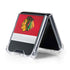 NHL Chicago Blackhawks Jersey Galaxy Z Flip5 5G Clear Case