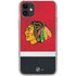 NHL Chicago Blackhawks Jersey iPhone 11 Clear Case