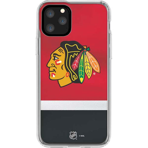 NHL Chicago Blackhawks Jersey iPhone 11 Pro Clear Case