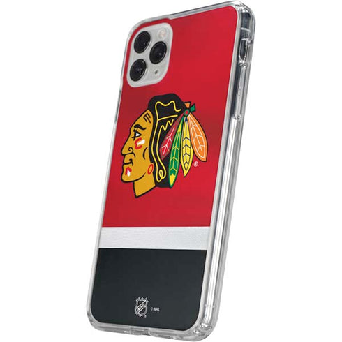 NHL Chicago Blackhawks Jersey iPhone 11 Pro Clear Case